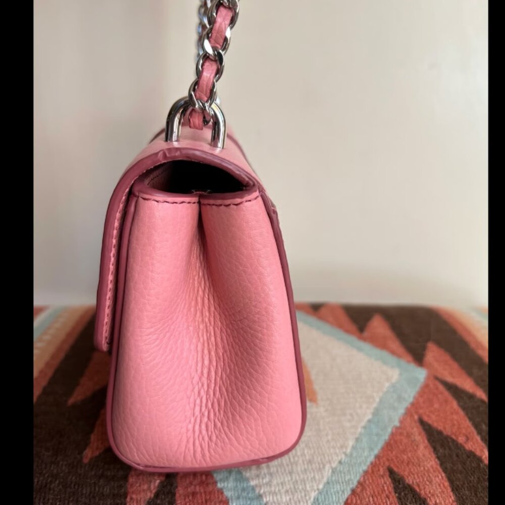 Aspinal of London Lottie Micro Bag Pink $1,000 New - Picture 15 of 16